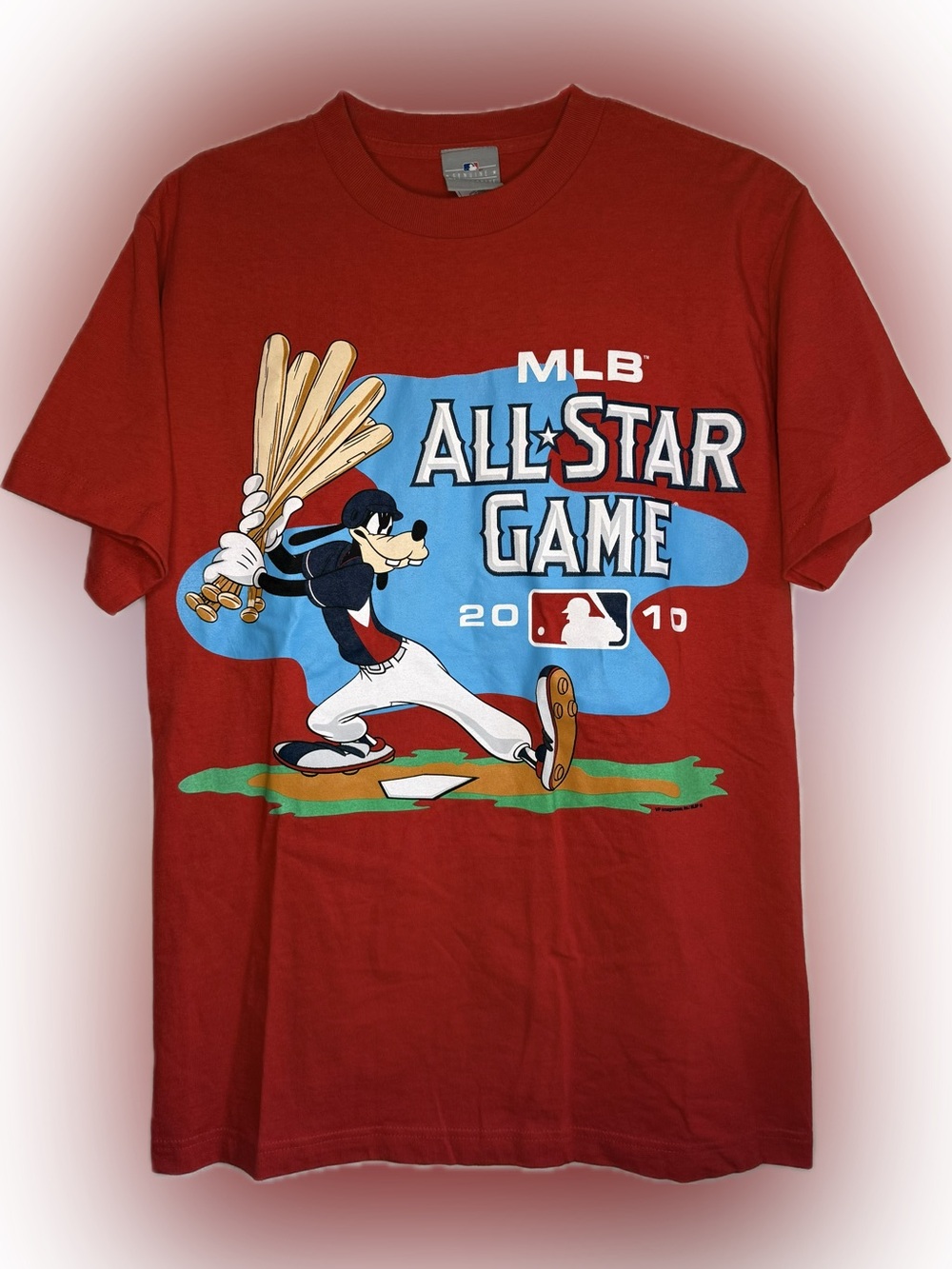 RARE MLB 2010 Official All-Star Game Goofy Adult T-Shirt Size Medium